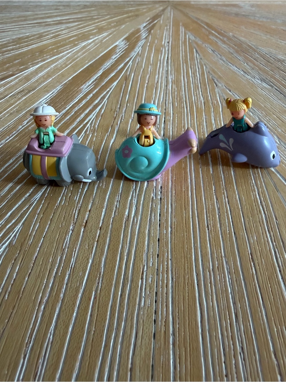 Lot of 1992 Polly Pocket Pencil Topper Pals